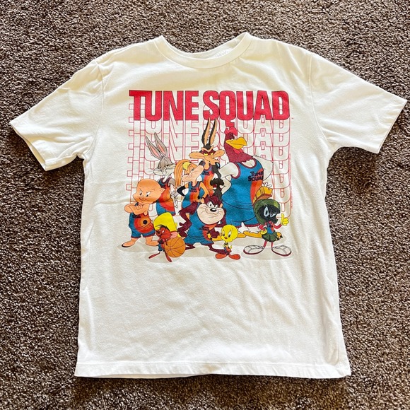 Old Navy Other - Old Navy Tune Squad T-Shirt Looney Tunes Graphic‎ Tee White L(10-12)